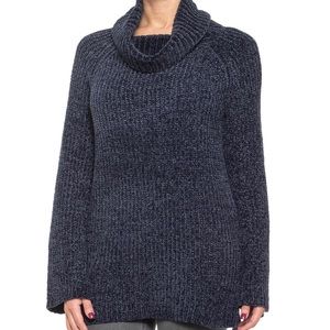 Lucky Brand Chenille Cowl Neck Sweater